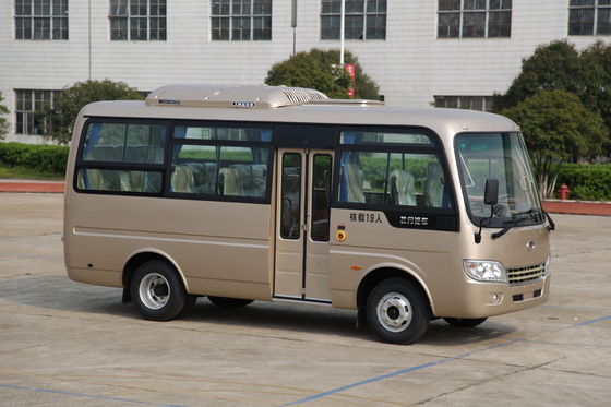 Китай Тип 19 коробка передач звезды Мудан руководства Кумминс Энгине автобуса мест дизельная мини поставщик