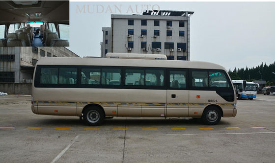 Китай Туристический автобус города Мудан золотой, тело минибуса Сеатер двигателя дизеля 25 полуинтегральное поставщик