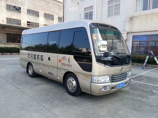 Китай Дизель 6-метровый 30-местный микроавтобус, минибус каботажного судна с прочным тканевым сиденьем поставщик